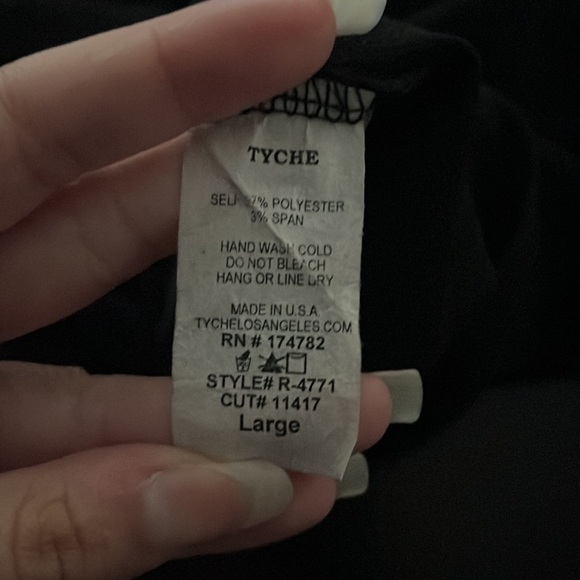 Tyche Romper, Size Large, Color Black - Picture 3 of 5